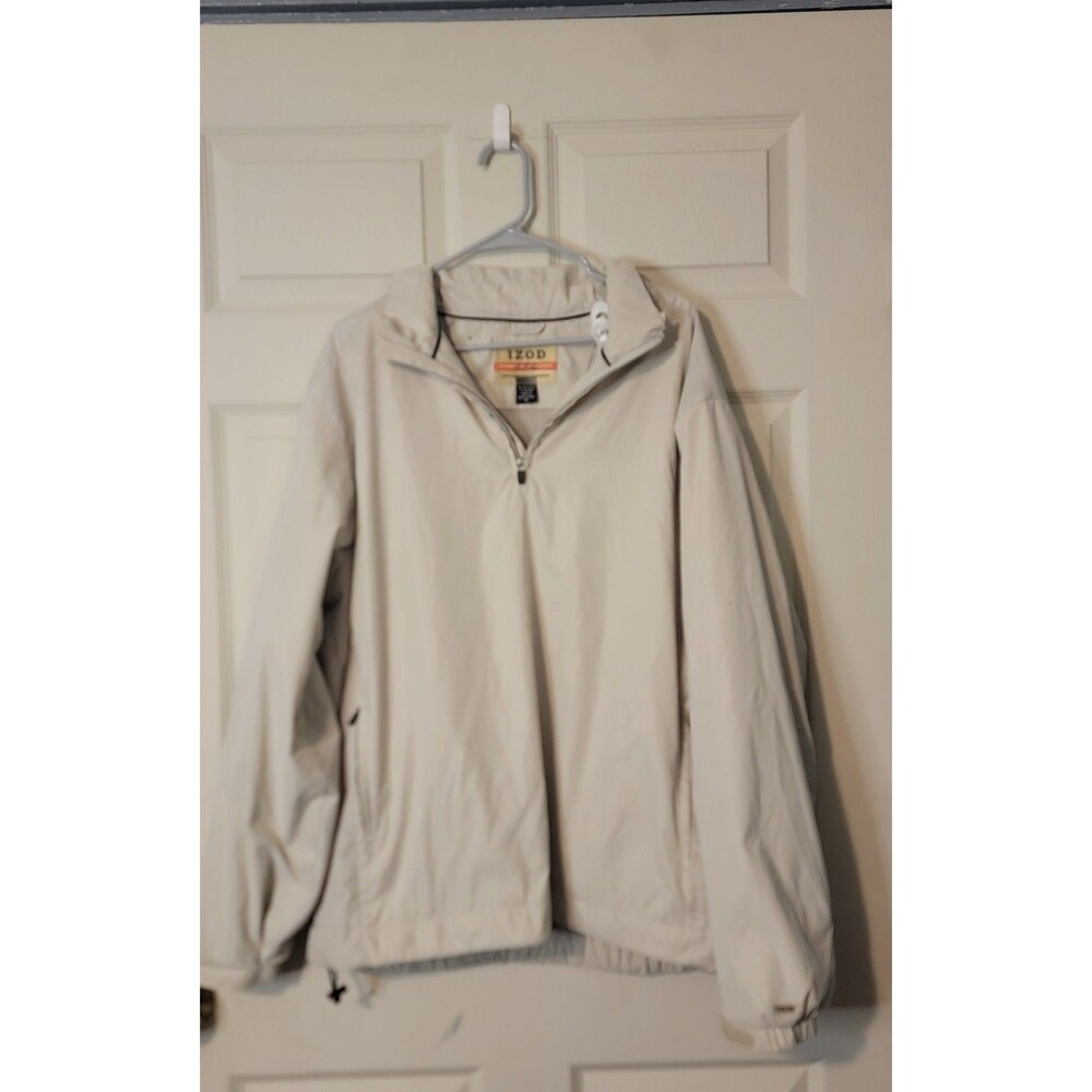NWT- IZOD XFG Mens Pull Over Windbreaker, Size XL, Golf Jacket